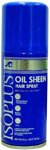 DDI Isoplus Oil Sheen Hair Spray - 48 Pack for Shine & Frizz Control - Perfect for Salon, Home & Travel Use