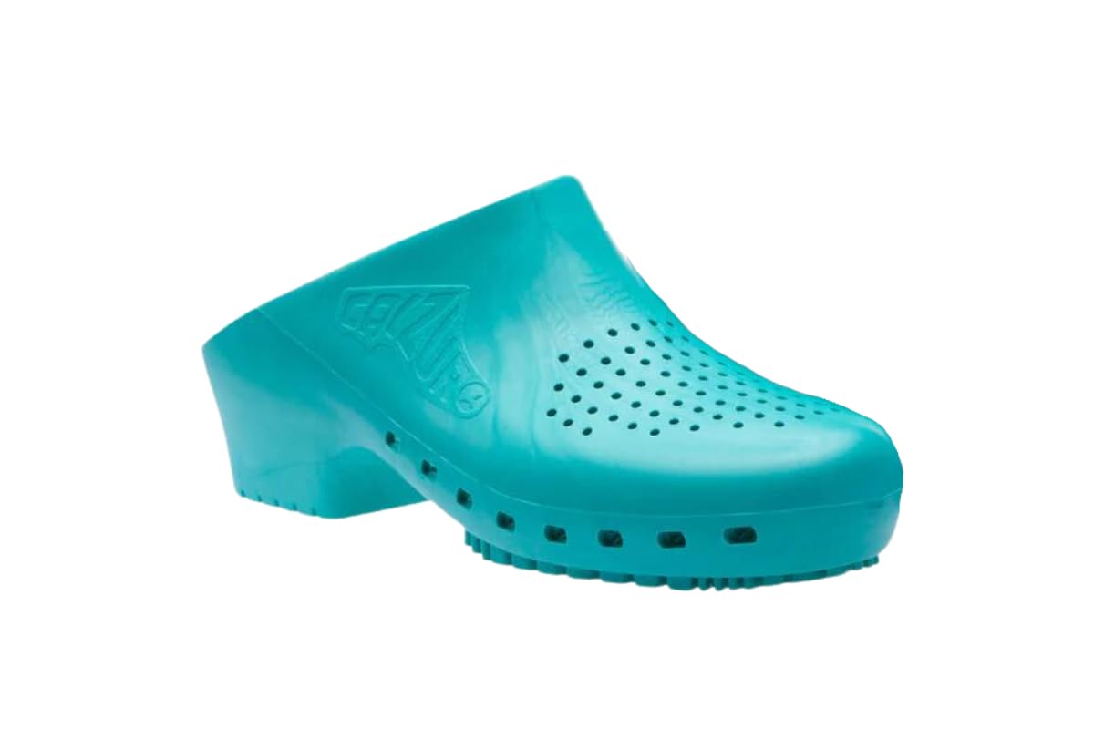 Premium CALZURO Classic Autoclavable Clogs - Italian-Made Non-Slip Rubber Shoes with Upper Ventilation | Eco-Friendly & Cruelty-Free Nursing Clogs for Healthcare, Gardening & Food Service Professionals