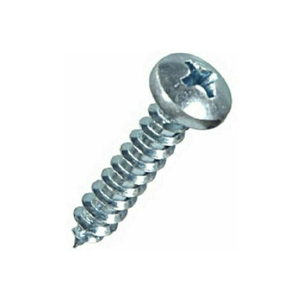 Power Wheels #8 x 1 Inch Screws - 100 Pack - Phillips Flat Head Self-Tapping Screws for DIY, Toys, and Automotive Repairs - Perfect for Power Wheels Ride-On Cars and Kids Toys Assembly