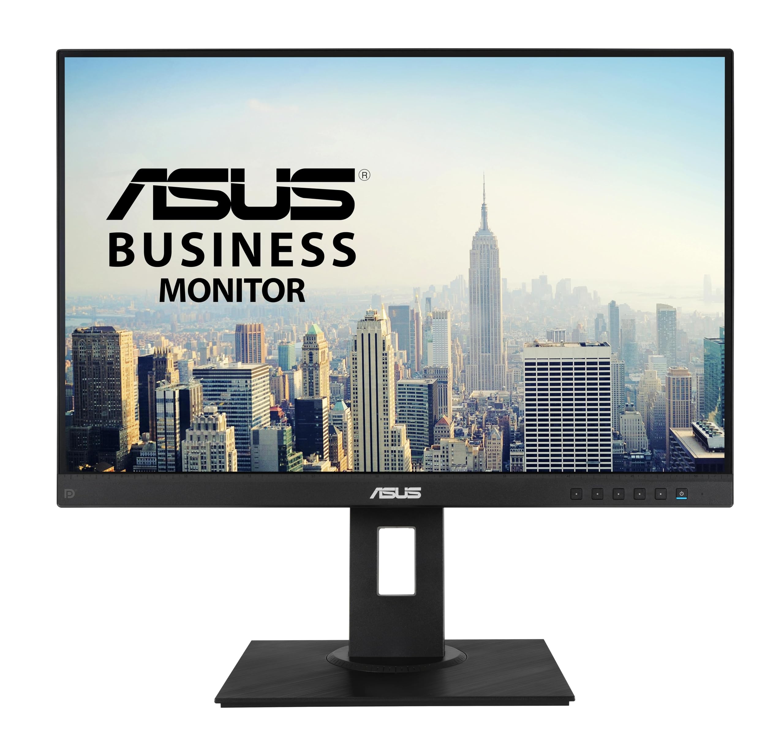 ASUS BE24WQLB 24.1 Inch WUXGA Business Monitor - 16:10 IPS Panel, 1920x1200 Resolution, Ergonomic Stand with Pivot & Tilt, Blue Light Filter - DisplayPort, HDMI, D-Sub, USB 3.0 Ports - Frameless Design for Office, Home, and Professional Workspaces