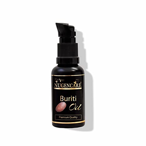 100% Pure & Natural Buriti Fruit Oil for Skin & Scalp - Cold-Pressed Vegan Oil Hydrates, Prevents Dry Flaky Skin & Premature Aging - 30ml | Perfect for Daily Moisturizing, Hair Care & Anti-Aging Routine