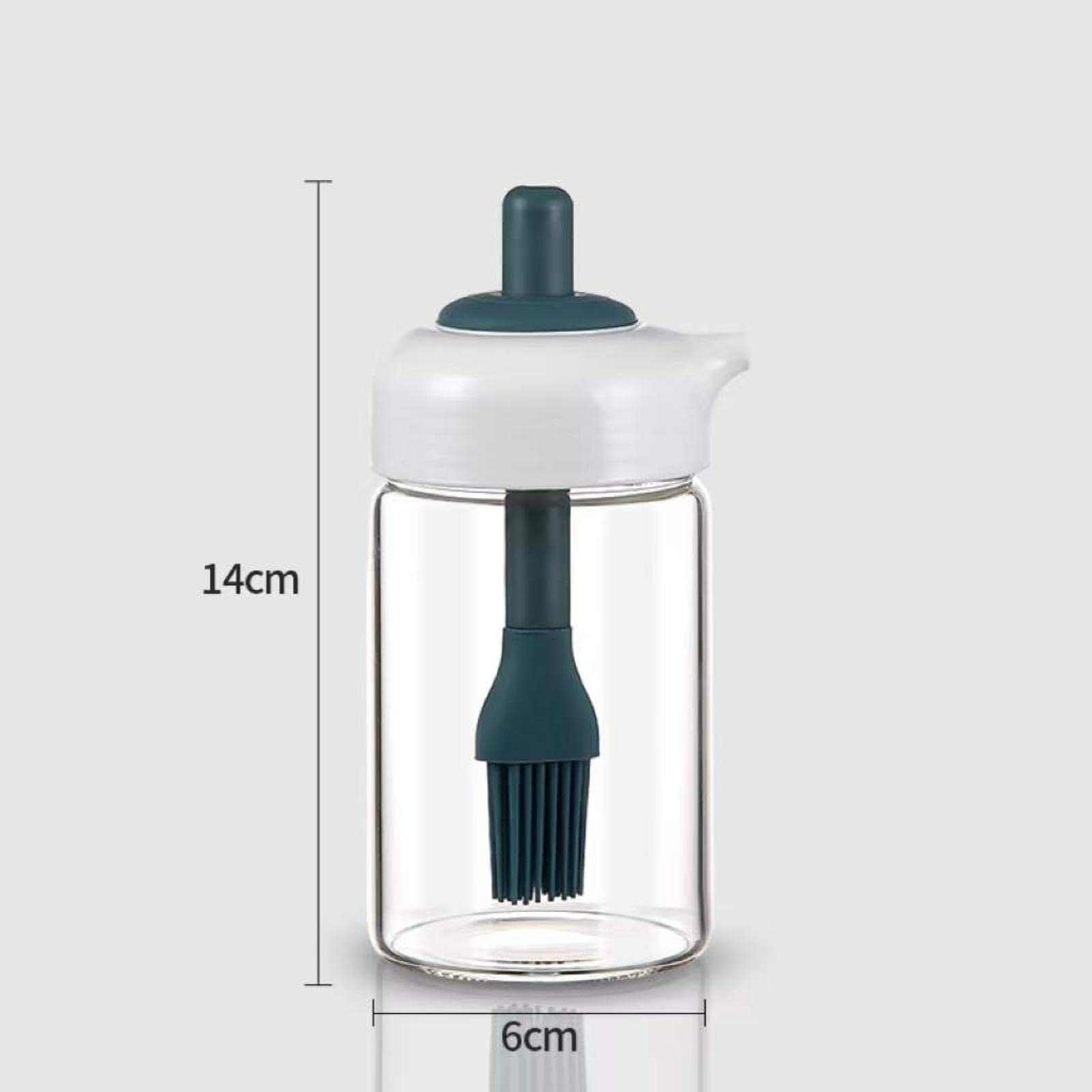 Premium Oil and Vinegar Dispenser Set - 2 Pack Glass Bottles with Pour Spouts & Wood Stand - Elegant Pink Kitchen Accessories for Salad Dressing, Cooking Oil & Balsamic Vinegar - Perfect for Home, Restaurant & Gift Giving
