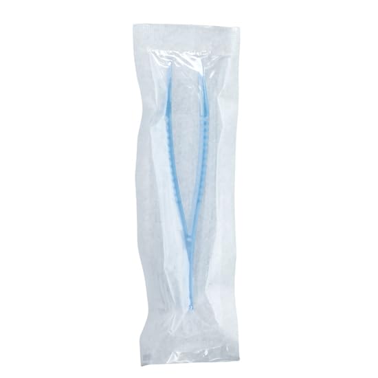 Cole-Parmer 644320 Disposable Sterile Polystyrene Forceps - Individually Wrapped, 100/Pack - Ideal for Laboratory, Medical, and Sterile Sampling Applications
