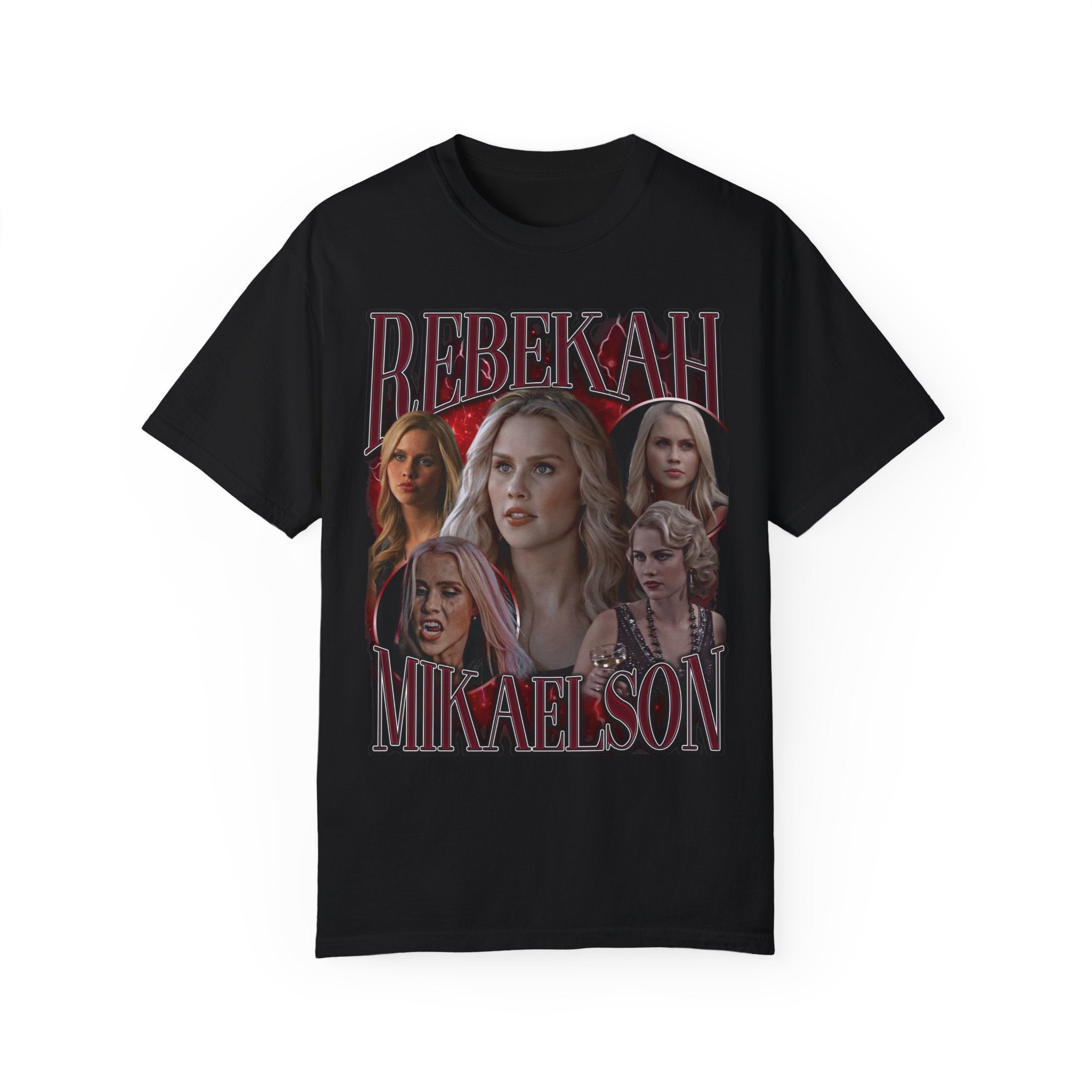 Rebekah Mikaelson 90s Vintage TV Show T-Shirt - Soft Cotton Tee for Fans of The Originals & Vampire Diaries - Perfect for Cosplay, Conventions, and Casual Wear