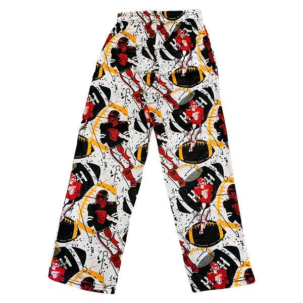 Youth QB Football Lounge Pants - Comfortable Athletic Pajama Bottoms for Teen Boys - Perfect for Relaxing, Sleeping, and Game Day Lounging