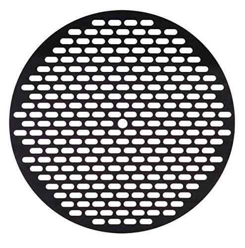 Steel Pig Drum Funnel Screen - 1/8 Inch Height, Black - Perfect for Oil Drilling, Industrial Filtration & Chemical Processing