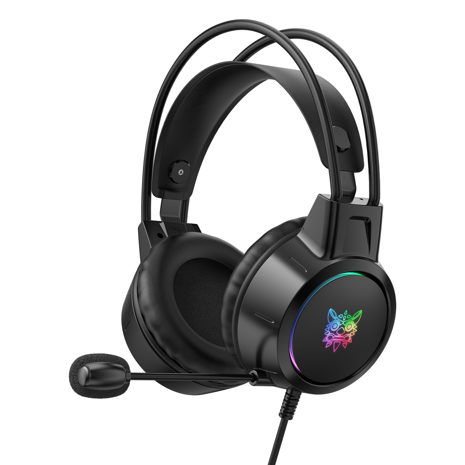 ONIKUMA X15 PRO Gaming Headset with Dual Noise-Canceling Microphone, Durable Stereo Surround Sound, RGB Lighting - Wired Headphones for PC, PS4, Xbox, Streaming & Esports
