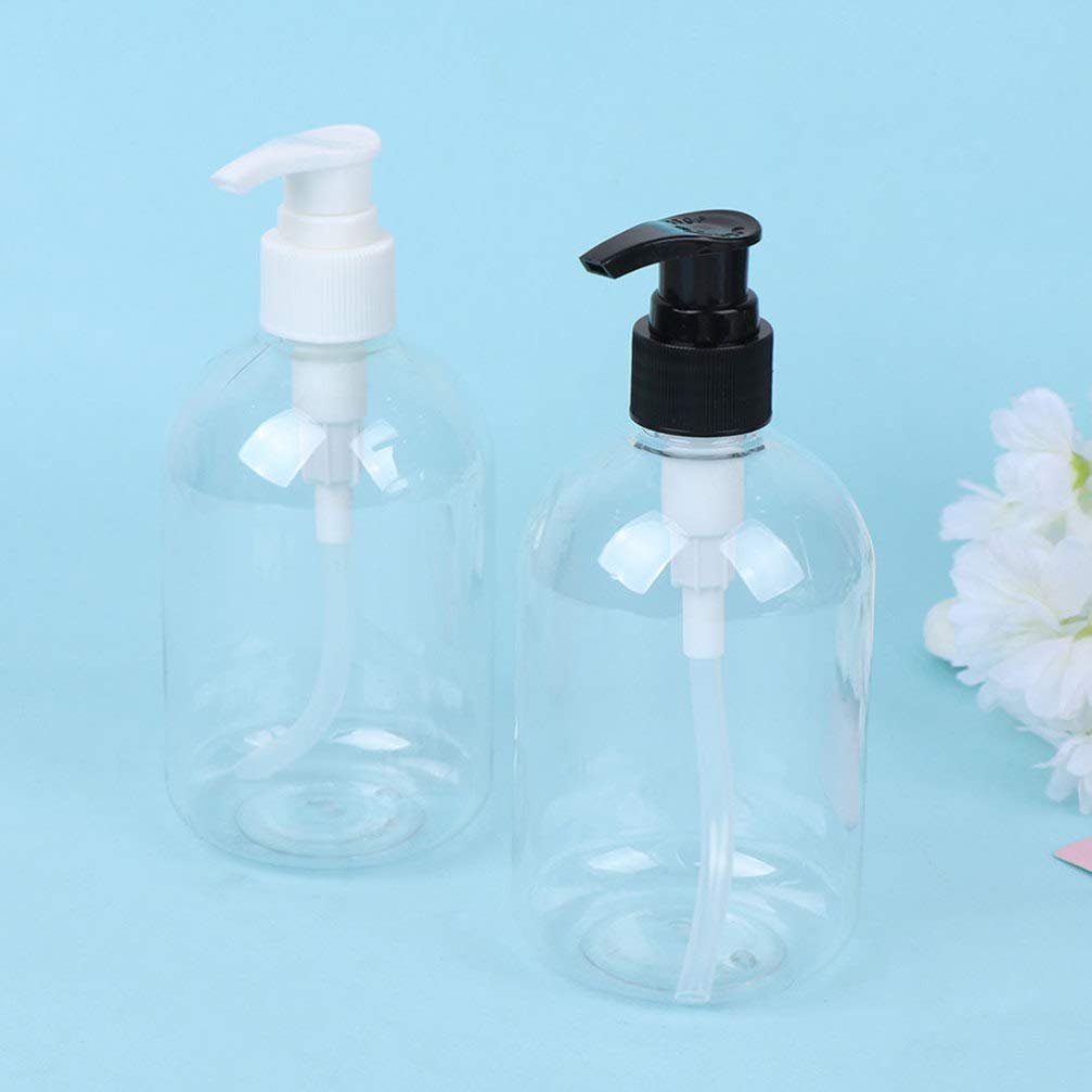 5-Pack 350ml Refillable Spray Bottles - Black Plastic Travel Containers for Hand Sanitizer, Alcohol, Lotion & Cleaning Solutions | Perfect for Home, Office, Travel & DIY Projects