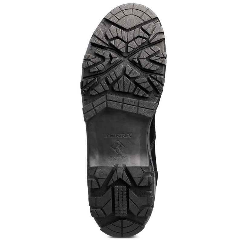 Terra Sentry 2020 Men's 6 Composite Toe Work Boots with Internal METGUARD Safety Toe - TR0A4NRWBLK Black | Heavy Duty Construction Work, Warehouse & Industrial Safety Shoes