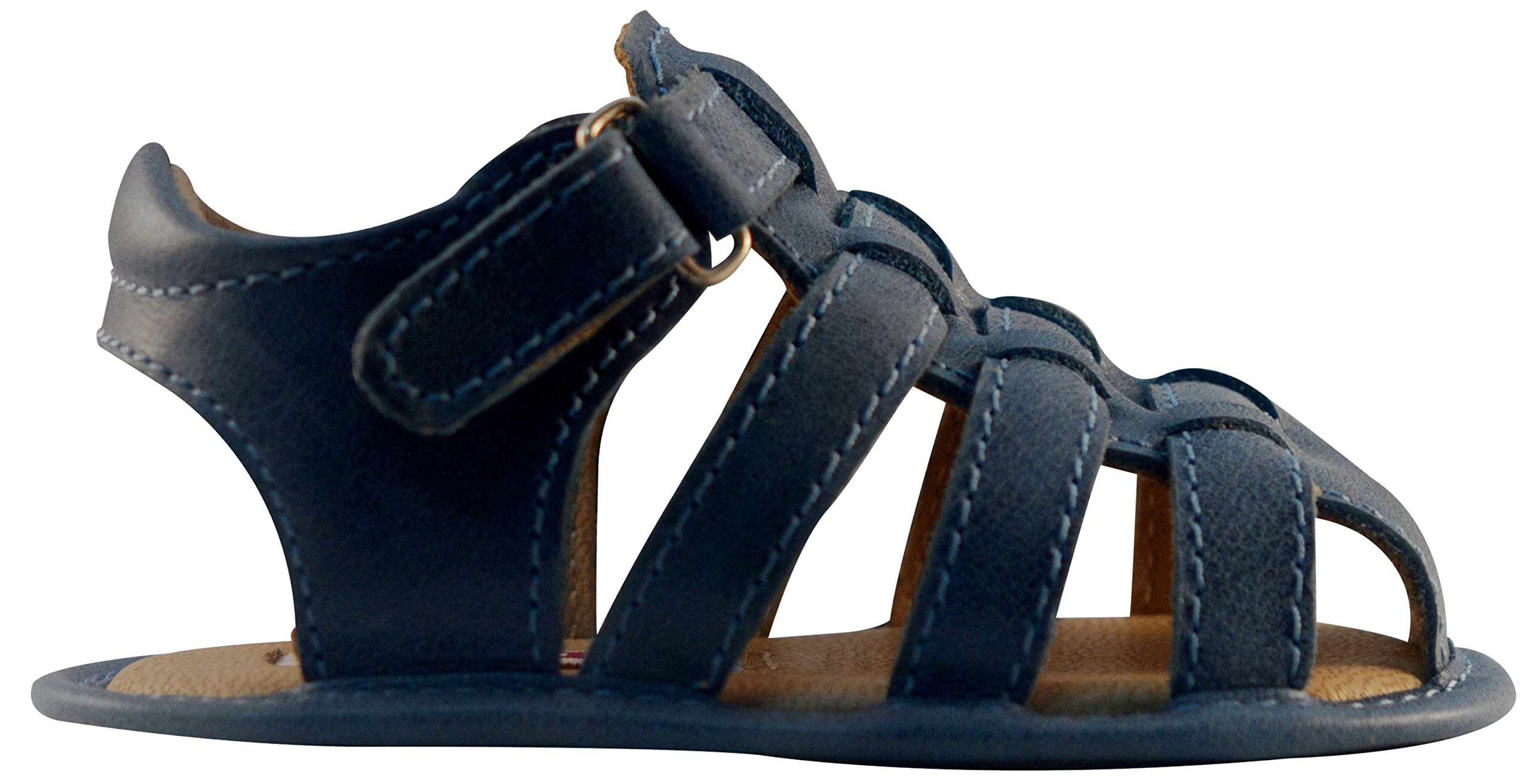 Thomas Leather Sandals for Baby Boys - Comfortable & Durable Iron Sandals for Toddlers - Perfect for Outdoor Play, Beach & Summer Walks