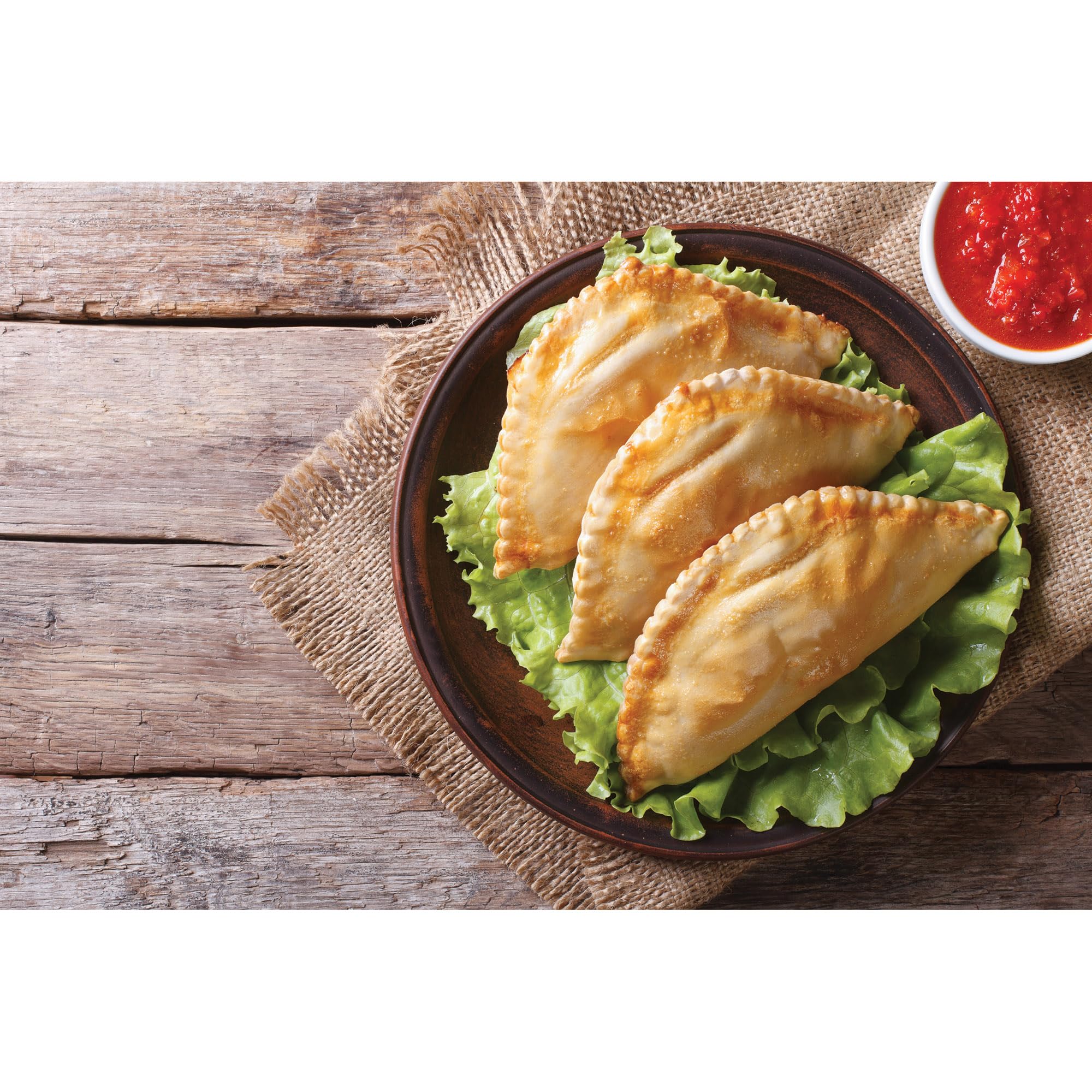 HIC Kitchen Grande Empanada Maker - Large Dough Press for Empanadas, Ravioli, Pierogi, Turnovers & Dumplings | Perfect for Home Cooking, Party Snacks & Meal Prep