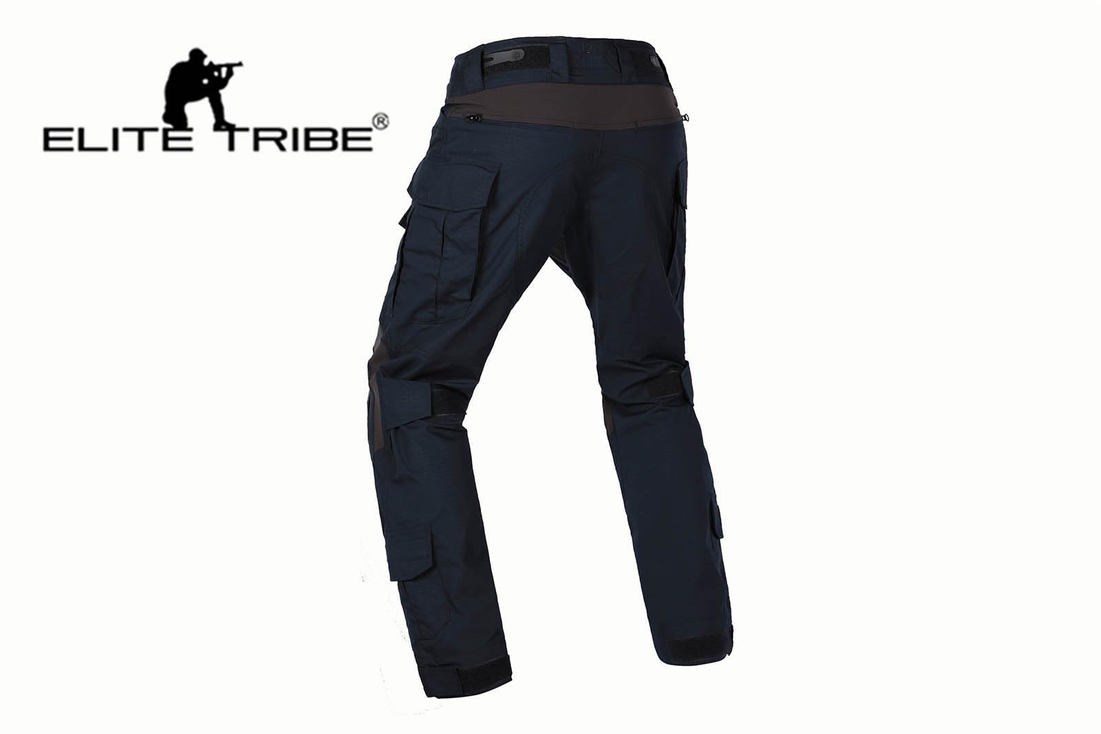 Emerson Blue Label Airsoft Tactical Pants - Gen3 Combat Pants with Knee Pads (Navy) for Hunting, Airsoft & Outdoor Activities
