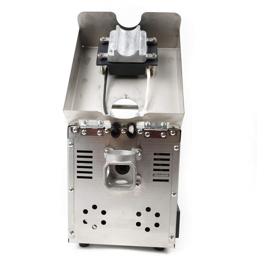 1500W Commercial Automatic Oil Press Machine - Stainless Steel Cold/Hot Press for Nuts & Seeds | High Efficiency Oil Extractor for Home & Industrial Use | Perfect for Making Peanut, Almond, and Sunflower Seed Oils