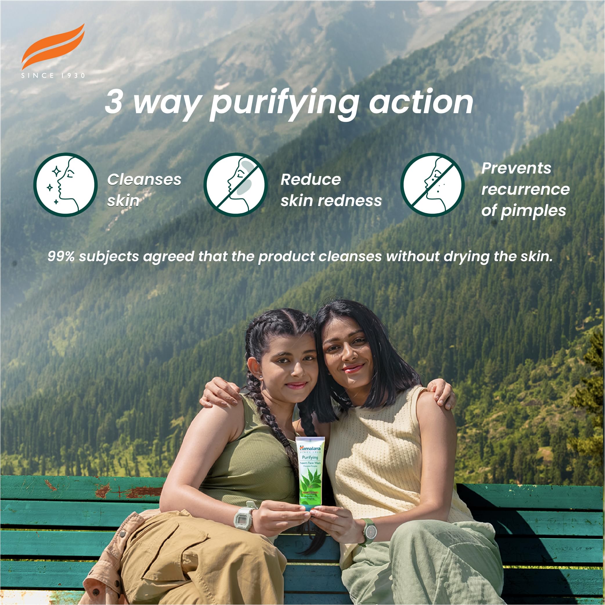 Himalaya Herbals Purifying Neem Face Wash for Acne & Oily Skin - 200ml | Natural Cleanser with Neem Extract | Perfect for Daily Skincare Routine & Travel