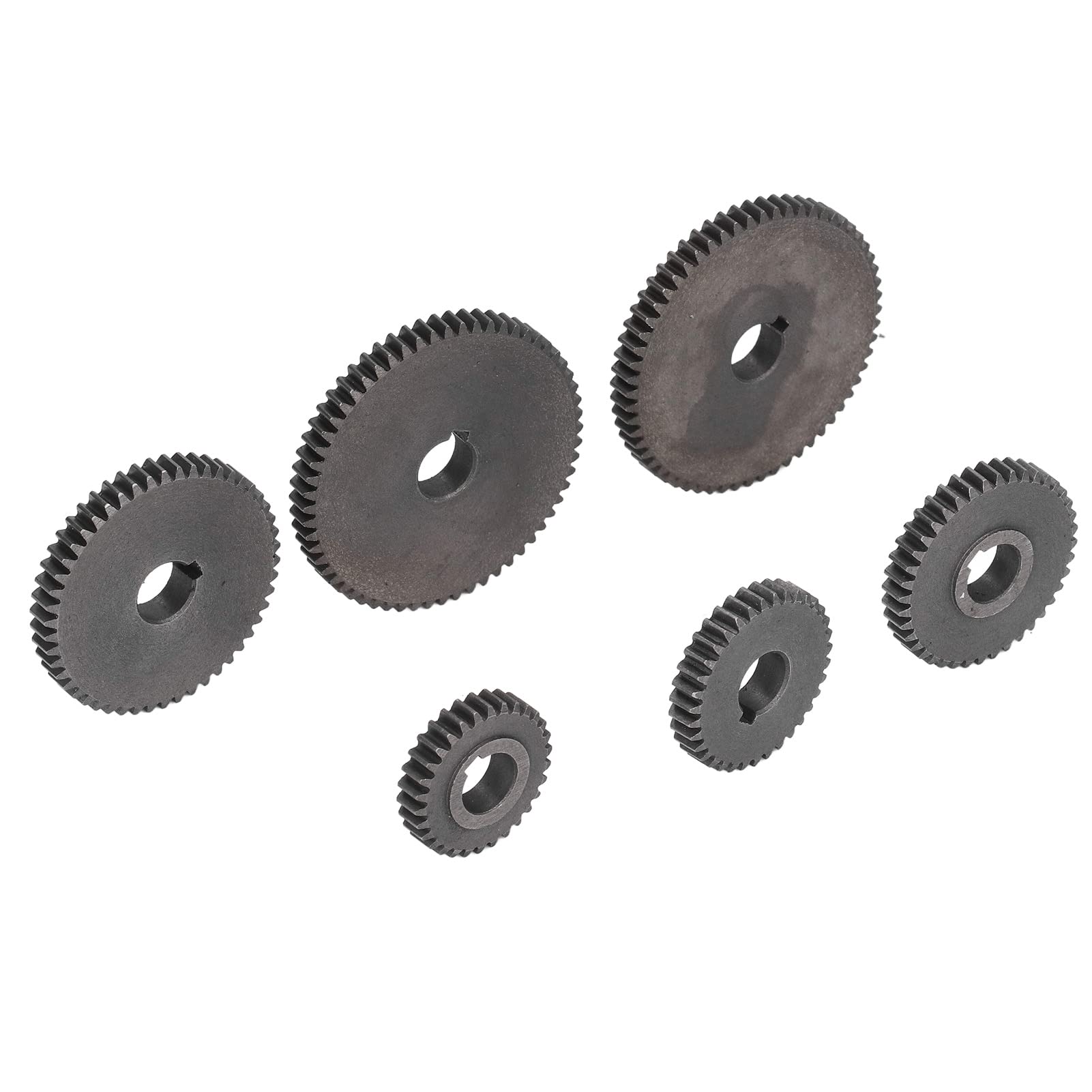 9Pcs Metal Gear Set for Mini Lathe Cutting Machine - High Precision Replacement Gears for DIY Projects, Model Building & Metalworking