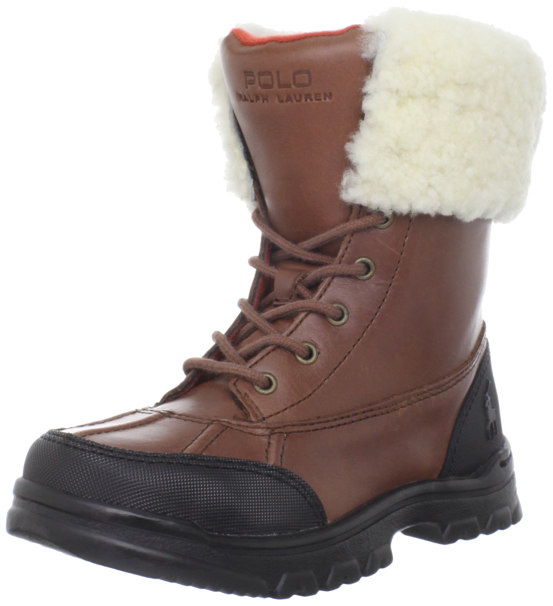 Ralph Lauren Quinta II Polo Boots for Toddler, Little Kid & Big Kid - Stylish & Comfortable Footwear for School, Play & Outdoor Adventures