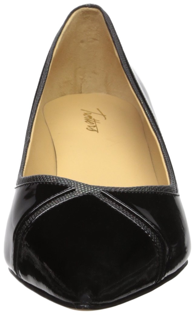 Trotters Women's Kelsey Dress Pump - Comfortable Low Heel Pumps for Work, Office & Formal Occasions | Professional Business Shoes for Women | Slip-Resistant & Cushioned Insoles