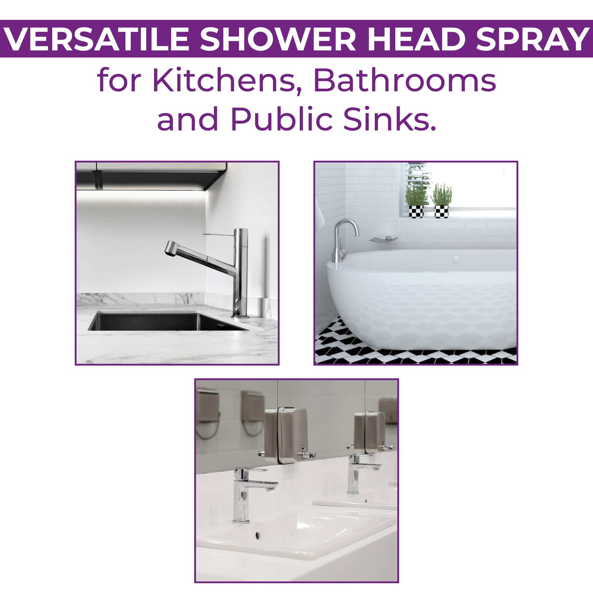 Apollo Shower Spray - Stain & Soap Scum Remover for Bathroom Cleaning - White Bathroom Cleaner for Tiles, Glass & Fixtures - Perfect for Daily Shower Maintenance & Deep Cleaning