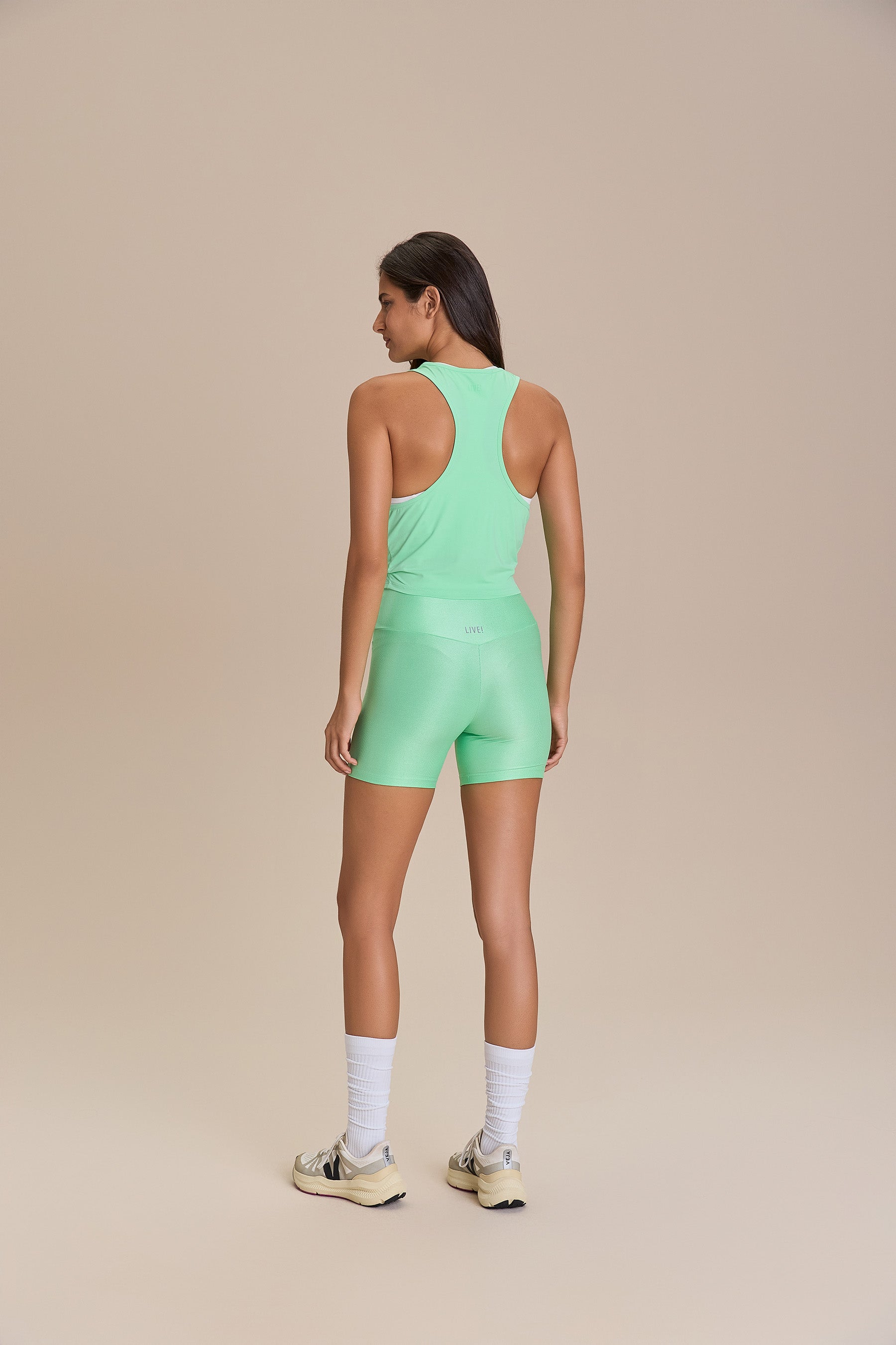 Twist Set Tank Top 462621 - Women's Fashion Stretch Knit Casual Shirt for Summer, Gym, and Everyday Wear