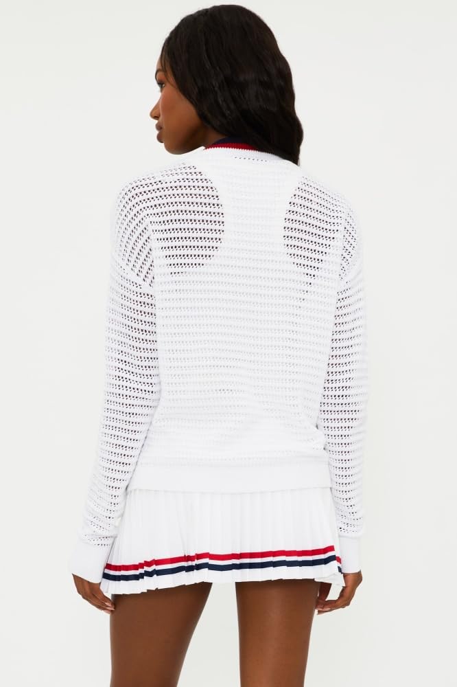 Beach Riot Women's Gene Cardigan - Lightweight Knit Sweater for Spring & Fall - Casual Loose Fit Open Front Cover-Up for Beach, Travel & Lounge