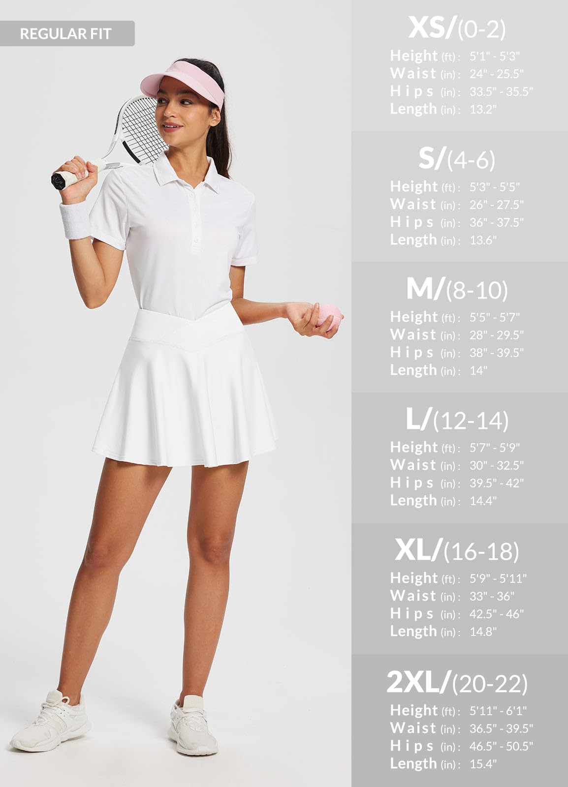 BALEAF Women's Pleated Tennis Skirt with Built-in Shorts & Pockets - Flowy Athletic Skort for Running, Golf, Workout & Casual Wear | Perfect for Tennis, Gym, Yoga & Outdoor Activities