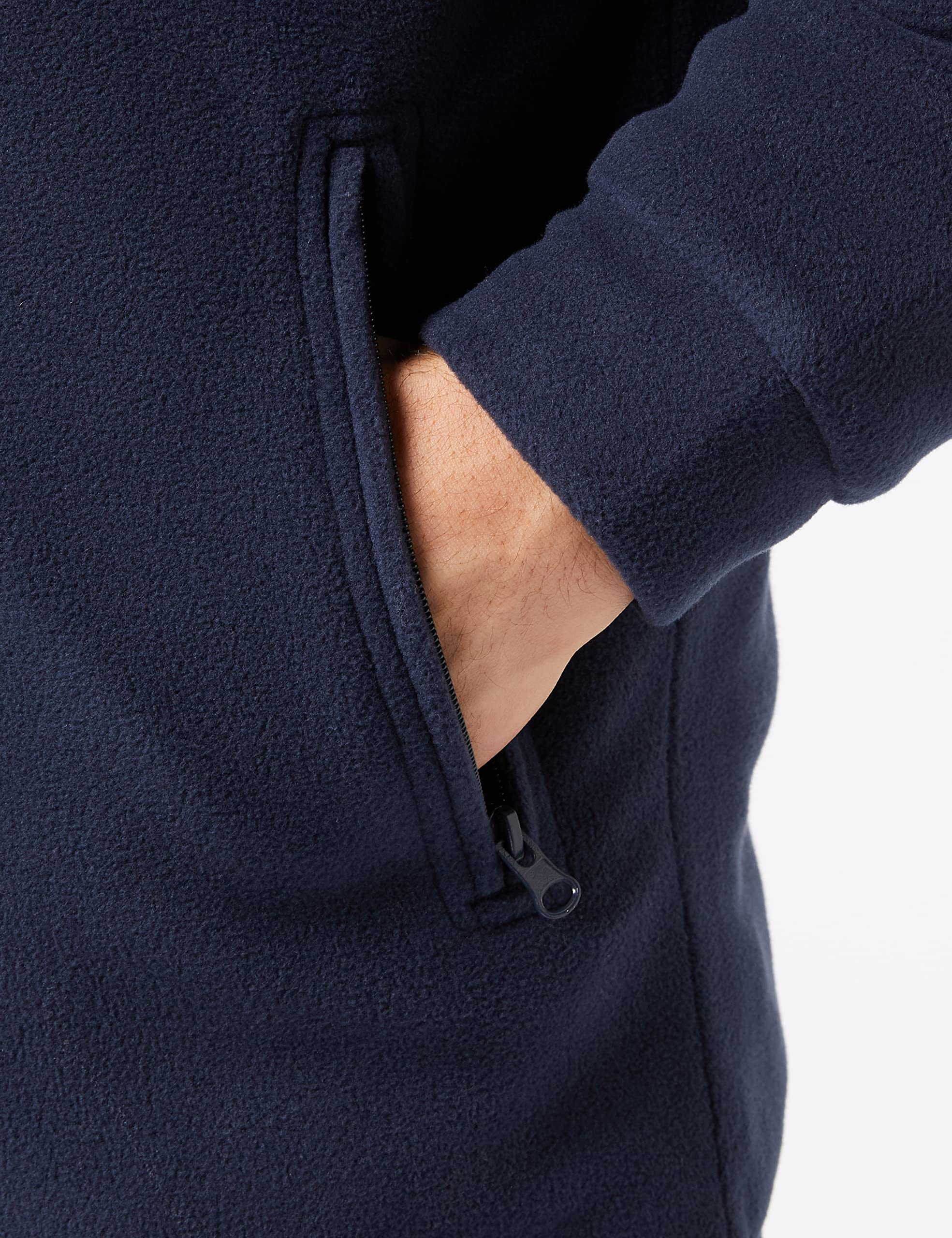 Men's Asgard II Quilted Insulated Fleece Jacket - Dark Navy, Size S (Chest 37-38