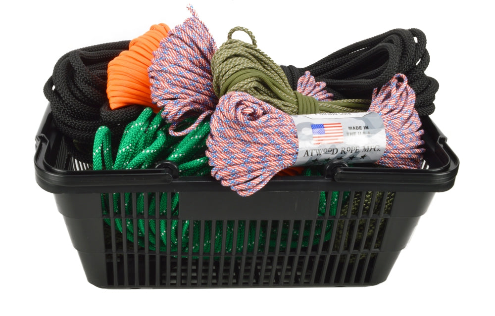 Atwood Rope Mfg Odds & Ends Rope Basket - Handmade Natural Fiber Storage Basket for Home Organization, Laundry, Toys & Decor | Perfect for Living Room, Bedroom & Nursery