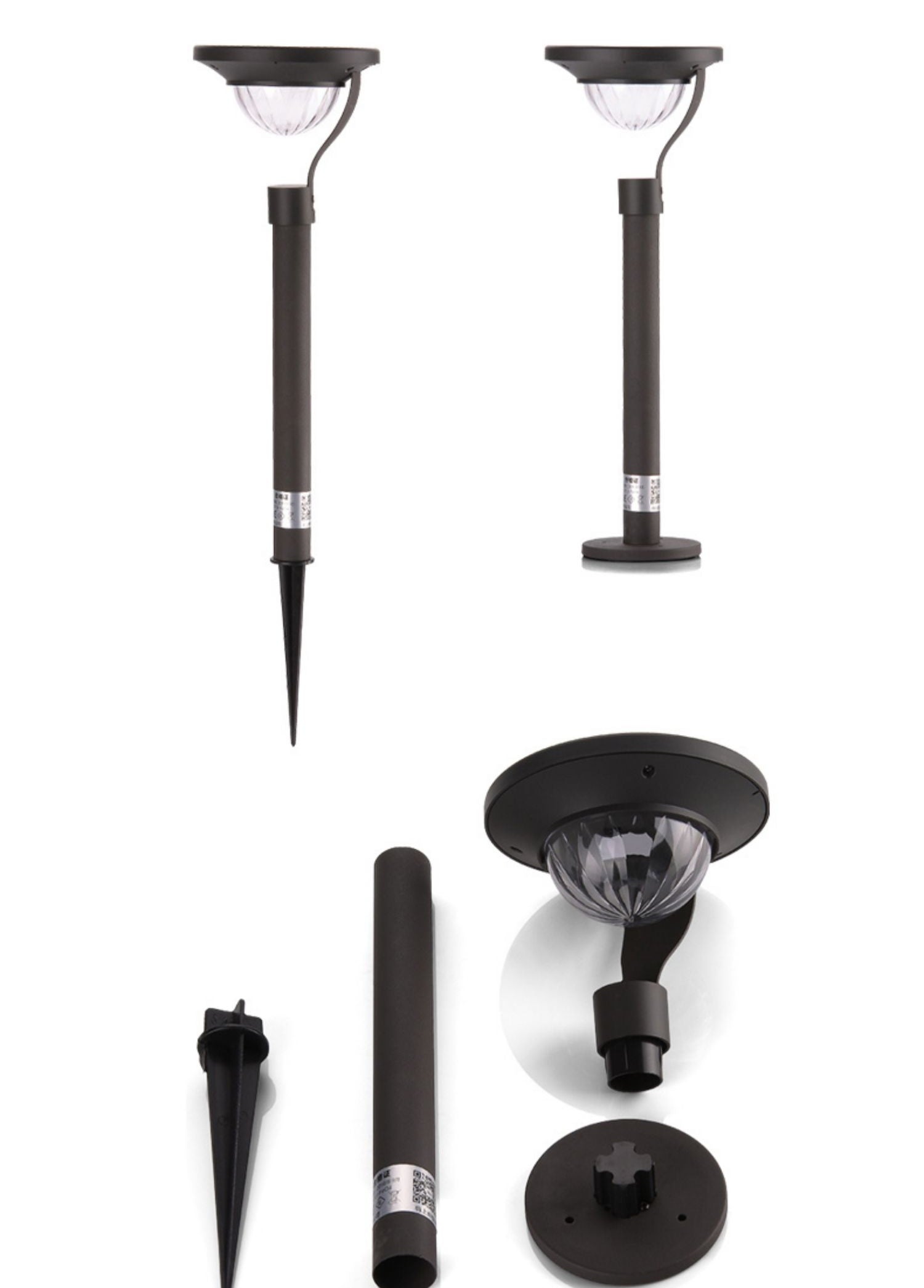Solar Powered Outdoor Garden Post Lights - Waterproof LED Landscape Lighting for Pathways, Driveways & Yards - Perfect for Patio, Deck & Backyard Decor