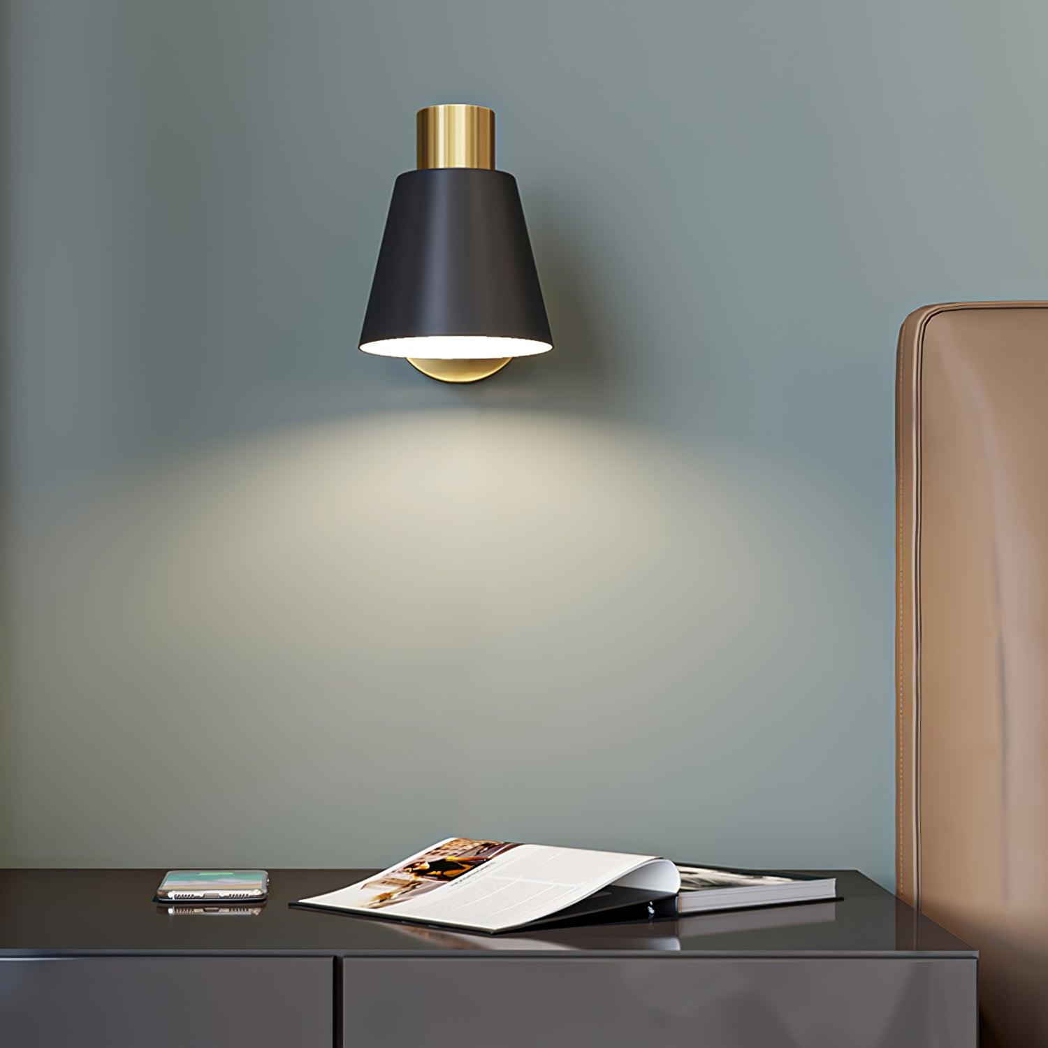 Adjustable Swing Arm Wall Lamp - Modern Reading Light for Bedroom, Living Room & Office - Dimmable LED Wall Sconce with Flexible Gooseneck Design
