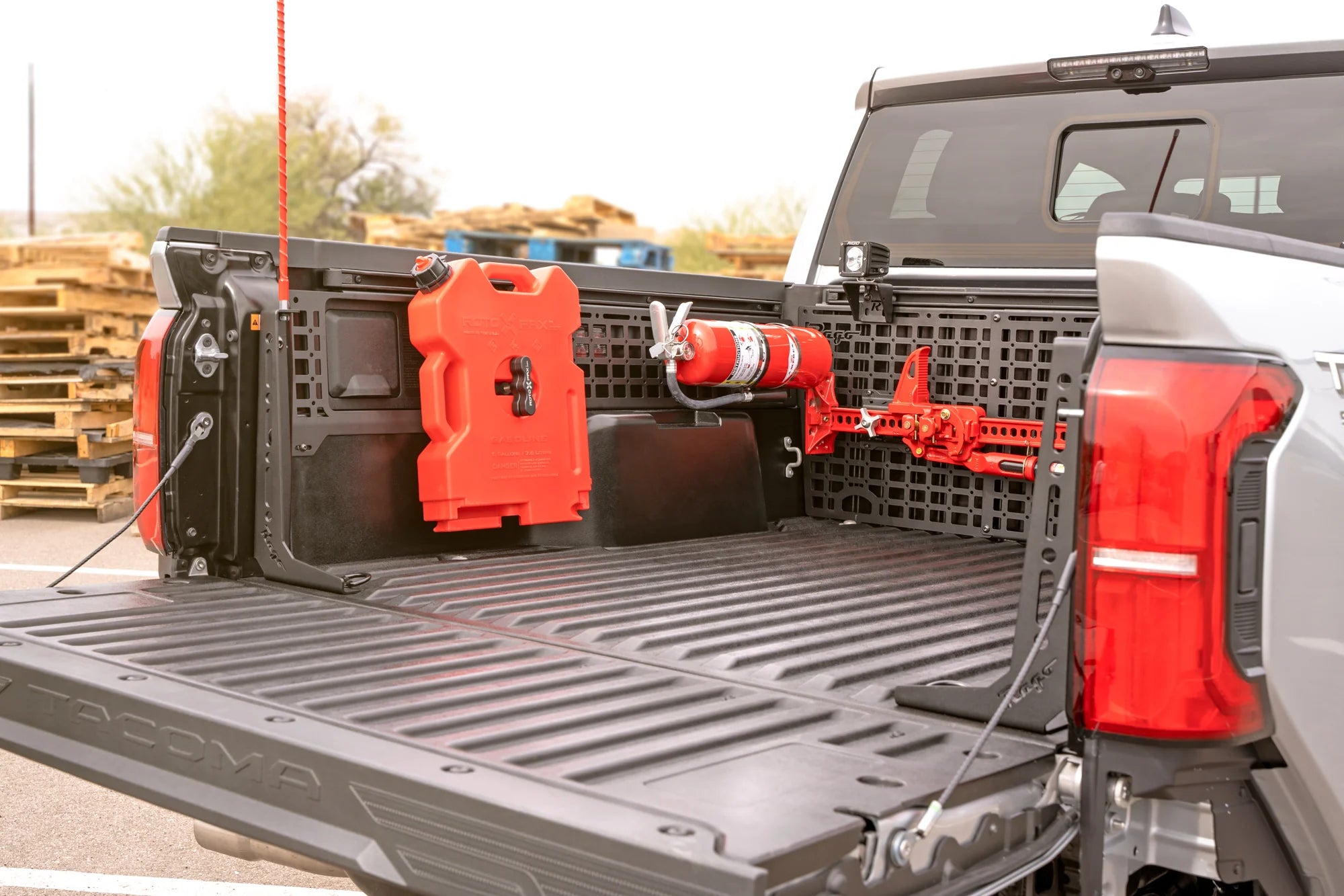 Rago Fabrication MOLLE Bed Side Panels for 2024+ Toyota Tacoma - Heavy Duty Truck Storage Solutions for Off-Road Gear & Camping Equipment