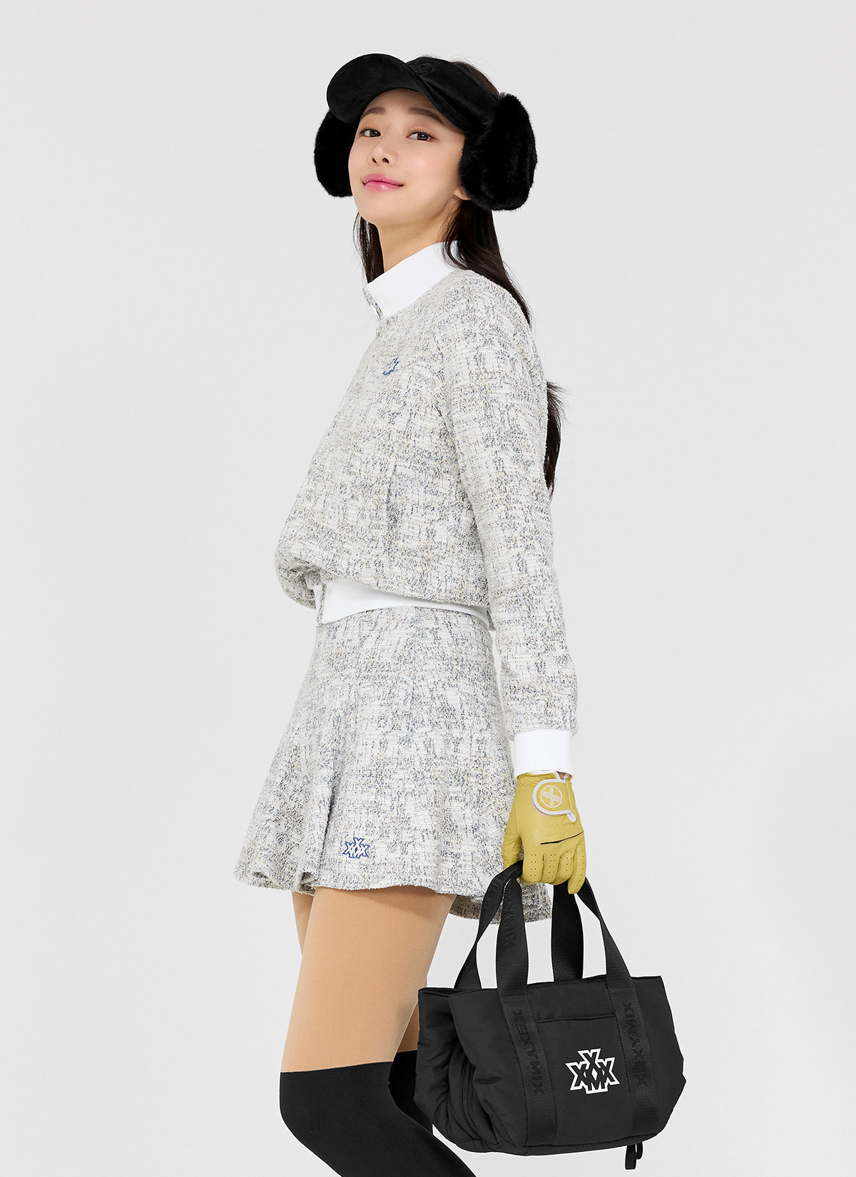 Stylish Tweed Zip-Up Jacket for Women & Men | Vintage-Inspired Outerwear | Perfect for Fall, Winter & Casual Outings