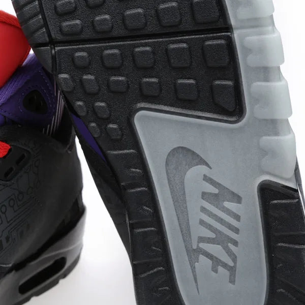 Nike Air Trainer SC II Prim QS Megatron - Anthracite/Black/Challenge Red/Court Purple - Basketball & Training Shoes for Men - Perfect for Gym Workouts and Streetwear Fashion