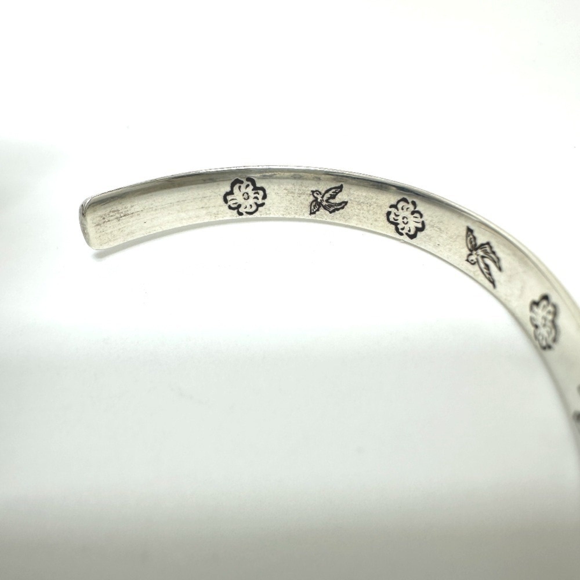Blind for Love Silver Cuff Bracelet for Women - Elegant Adjustable Bangle Jewelry Gift for Valentine's Day, Anniversary & Special Occasions