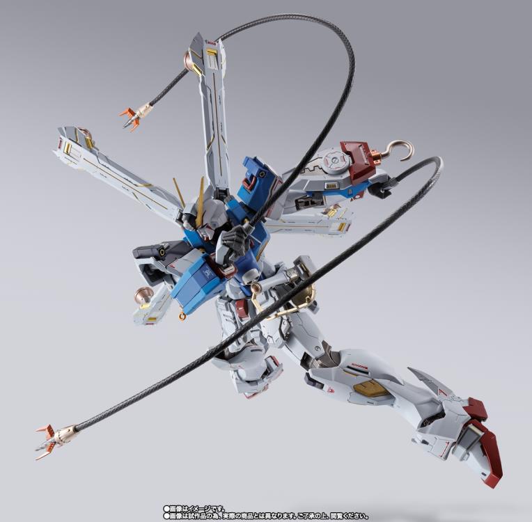 Bandai Metal Build Crossbone Gundam X1 Patchwork Exclusive Action Figure - High-Quality Collectible Model Kit for Gundam Fans | Perfect for Display, Anime Collections & Gift Giving