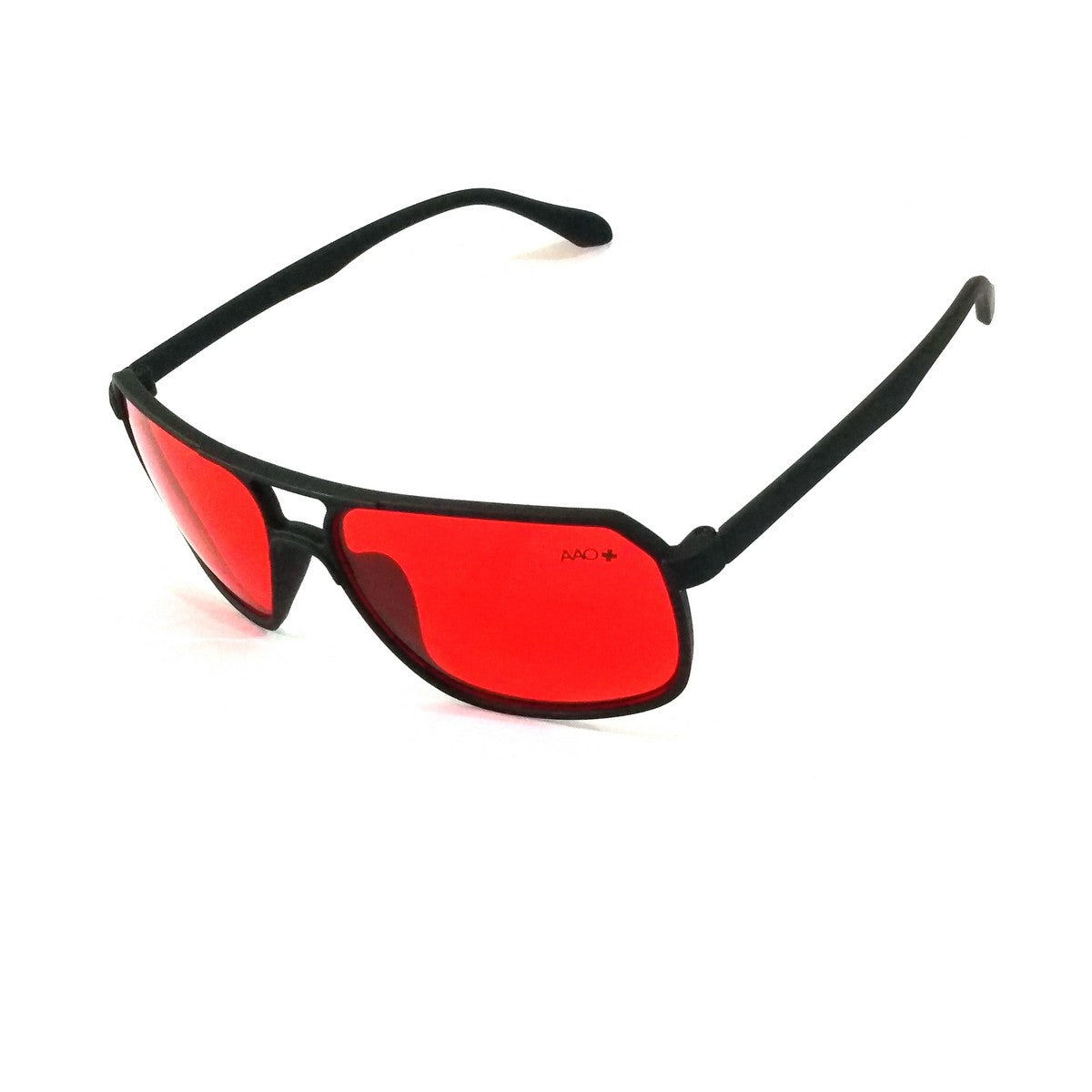 Stylish Red Lens Rectangle Sunglasses for Men & Women - UV Protection Fashion Shades - Perfect for Driving, Beach, and Outdoor Activities