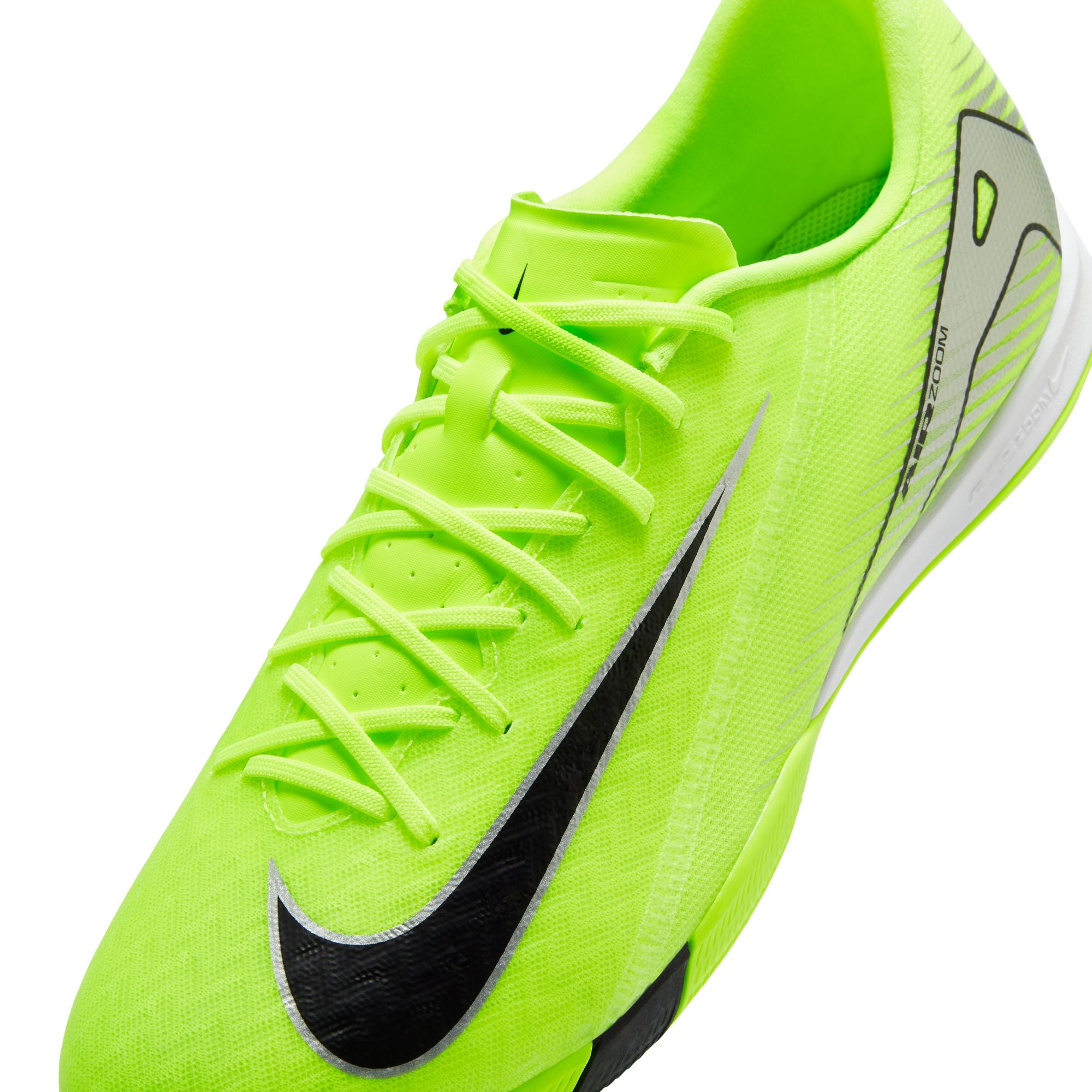 Nike Mercurial Vapor 16 Academy IC Indoor Soccer Shoes for Men - Volt/Black - Lightweight & Comfortable for Training & Matches