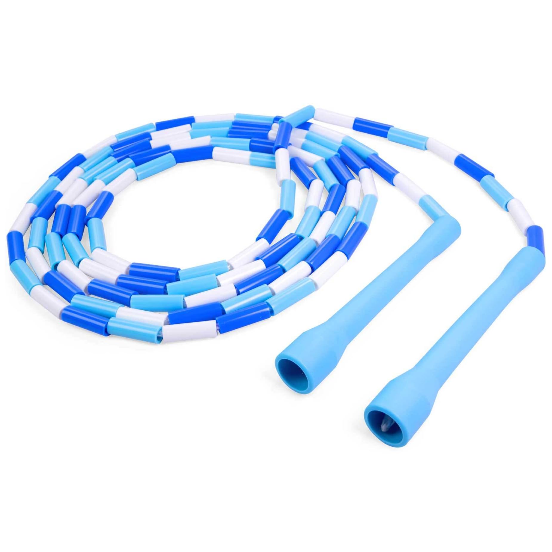Kids Beaded Jump Rope - Adjustable Durable Skipping Rope for Children's Fitness Training - Lightweight Tangle-Free Exercise Rope with Shatterproof Outdoor Beads - Perfect for Playground, Gym Class & Home Workouts