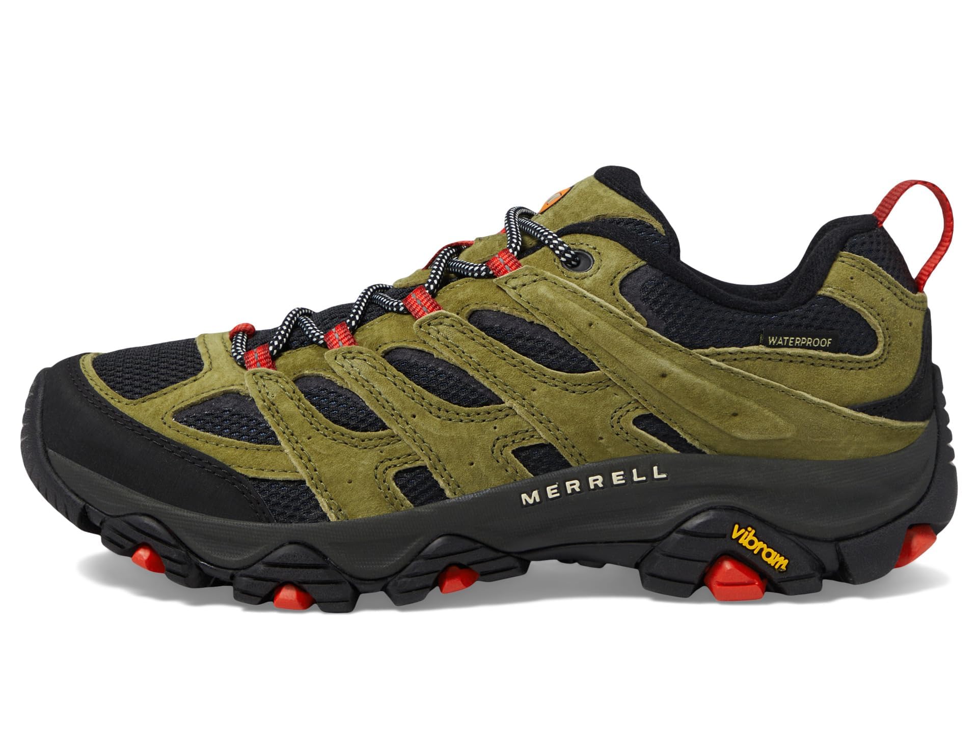 Merrell Moab 3 Waterproof Hiking Shoes for Men - Lightweight & Durable Outdoor Trekking Boots for Trail Walking, Camping & Mountain Adventures