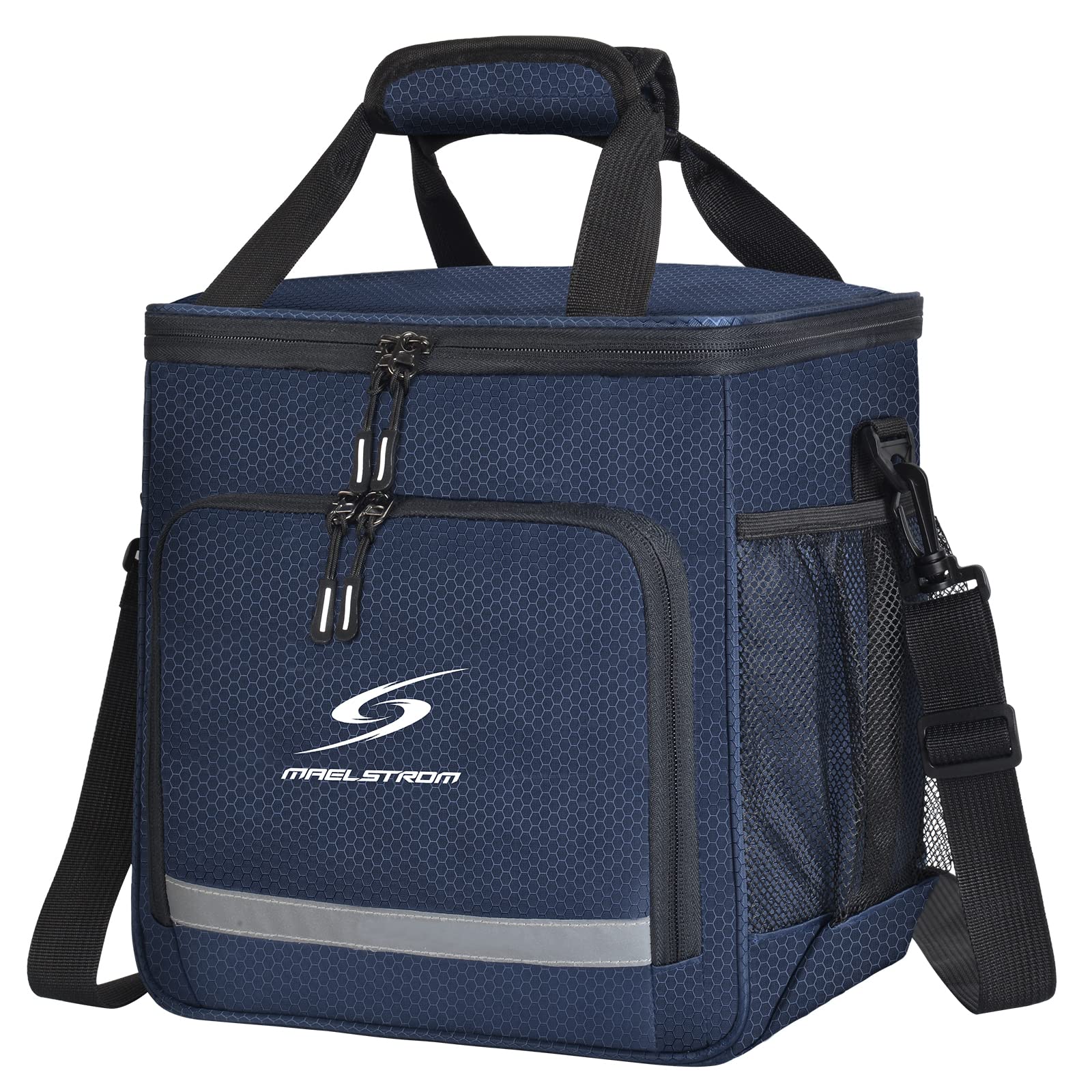 Insulated Leakproof Lunch Cooler Bag for Men & Women - Maelstrom Lunch Tote Box for Work, School, Picnics & Outdoor Activities
