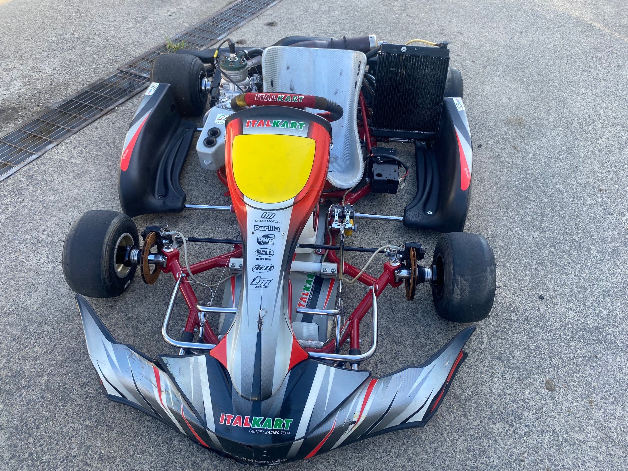 2019 Italkart Rapido with Rebuilt X125T Engine - High Performance Racing Kart for Track & Competition Use