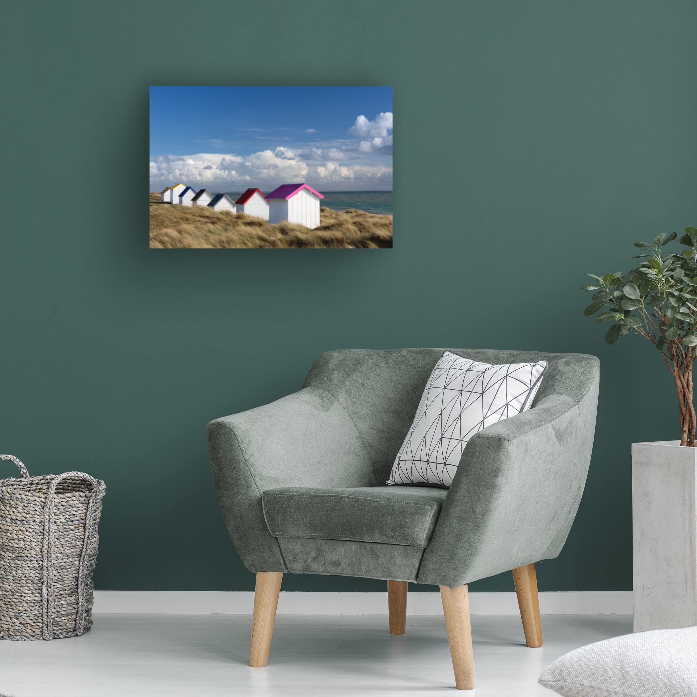 Trademark Fine Art 'Gouville' Canvas Wall Art by Regard - Premium Hand-Painted Oil Painting Reproduction for Living Room, Bedroom & Office Decor