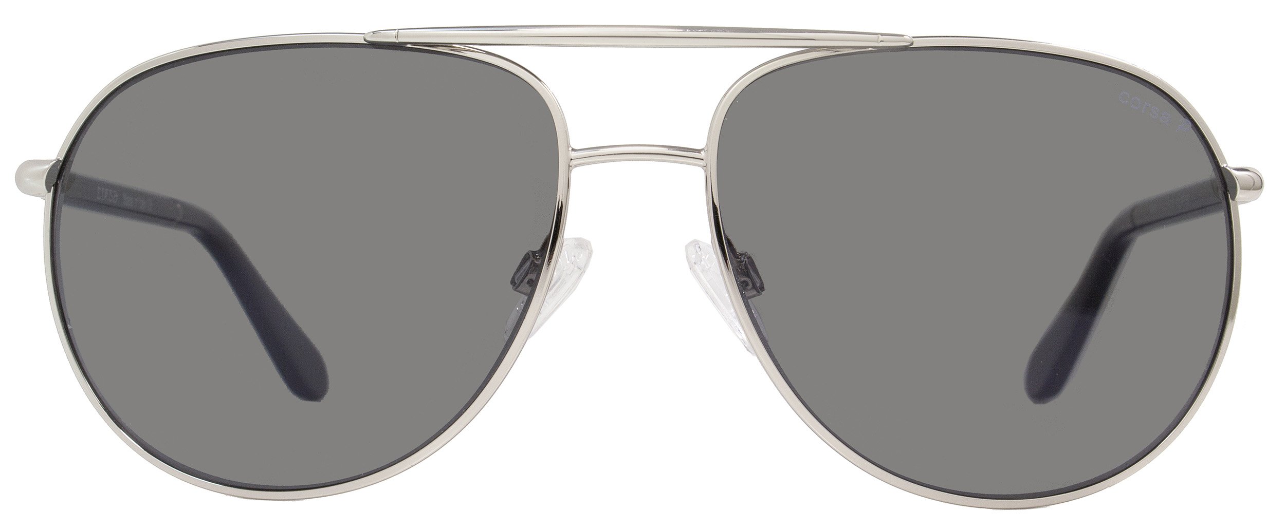 Corsa Aviator Sunglasses Marko C02 Palladium/Carbon Fiber Polarized - Stylish UV Protection for Driving, Outdoor Sports & Fashion