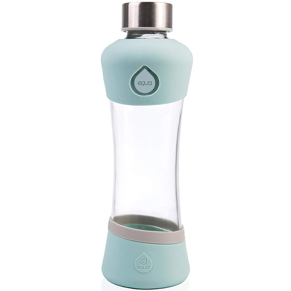 EQUA Active Mint Water Bottle - 24oz Insulated Stainless Steel Leakproof Flask for Gym, Hiking & Travel - BPA Free, Keeps Drinks Cold 24H Hot 12H - Perfect for Sports, Outdoor & Daily Hydration