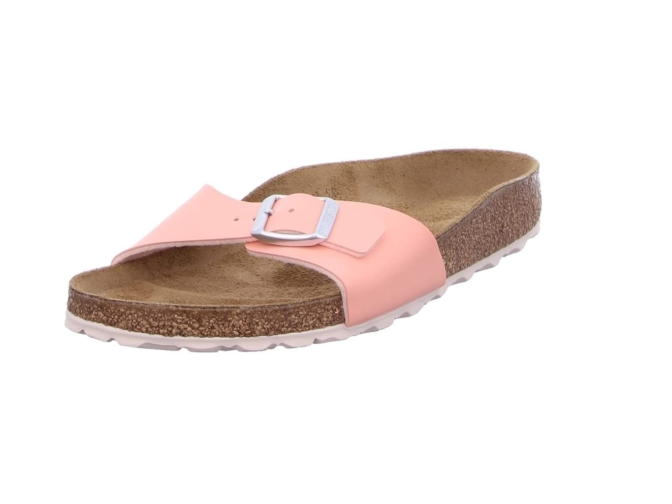 Birkenstock Madrid Coral Peach Birko-Flor Sandals - Women's Size 6 US | Comfortable & Stylish Summer Footwear for Beach, Travel & Casual Wear