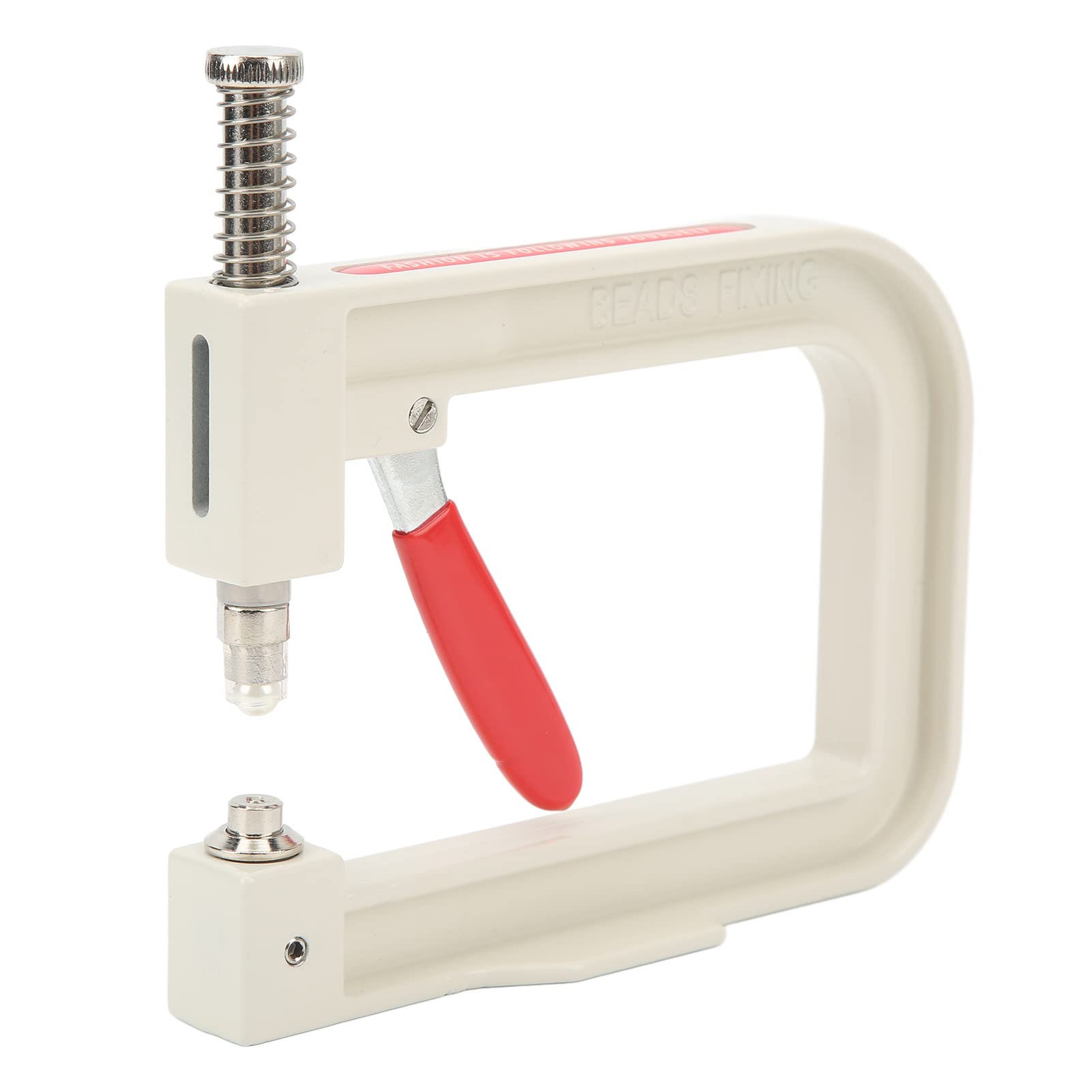 Manual Pearl Setting Machine Kit with Hand Press Tool - Pearl Rivet Studs Set for Accurate Positioning - DIY Jewelry Making & Crafting Accessories - Perfect for Beading, Earrings, Necklaces & Home Decor Projects
