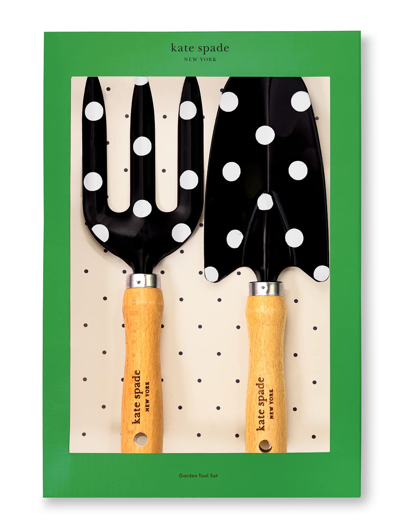 Kate Spade Gardening Tools Set - Hand Rake & Trowel for Home Garden Care