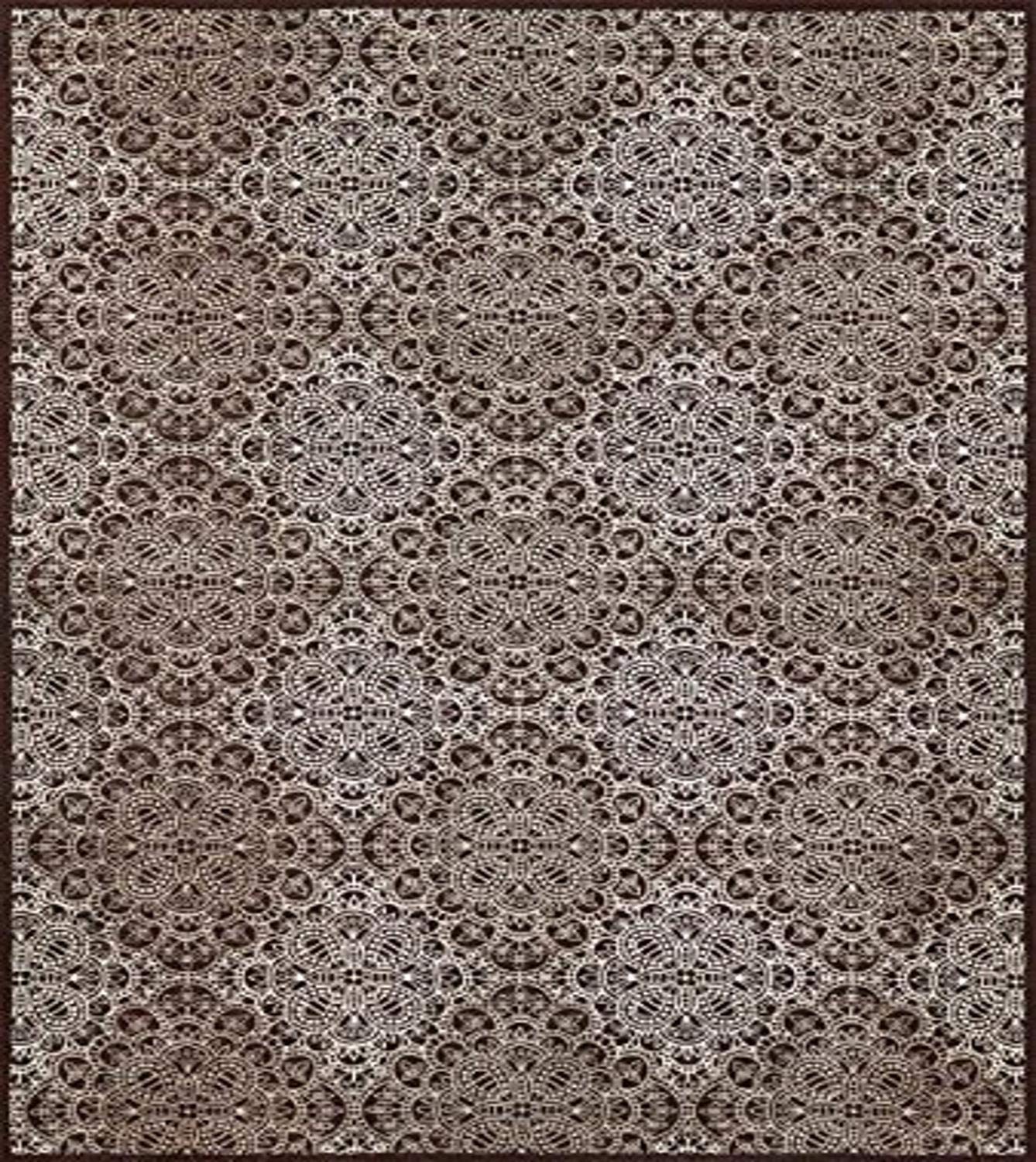 Feizy Azeri II Dark Chocolate Gray Rug 10x13 for Living Room