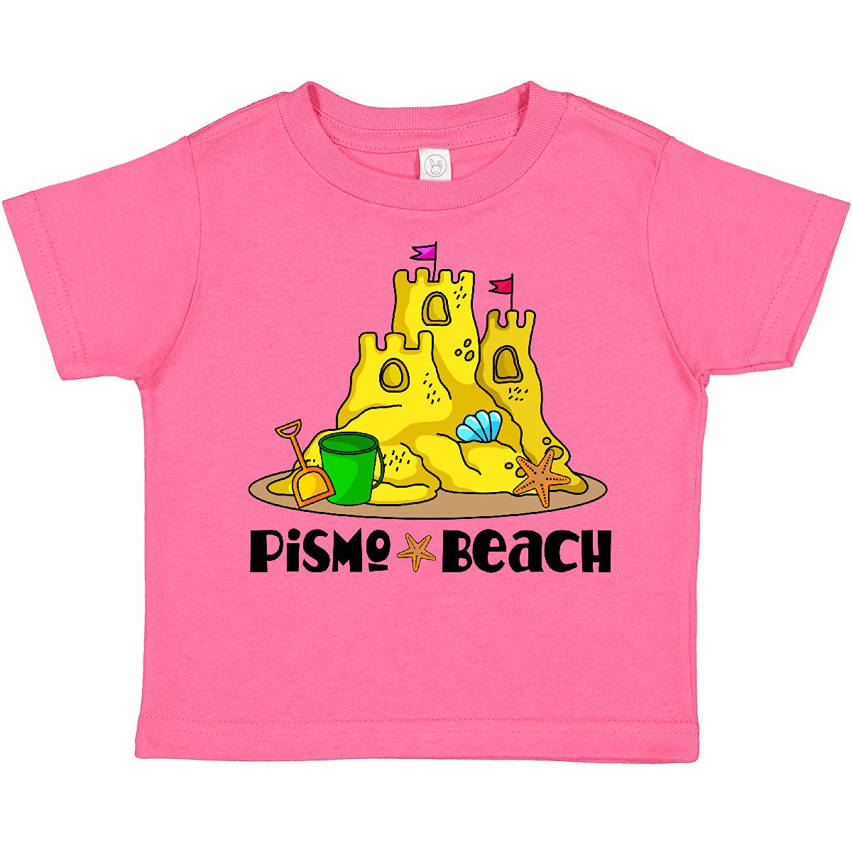 Inktastic Pismo Beach California Vacation Toddler T-Shirt - Soft Cotton Kids Tee for Boys & Girls - Perfect for Beach Trips, Family Vacations & Summer Outfits
