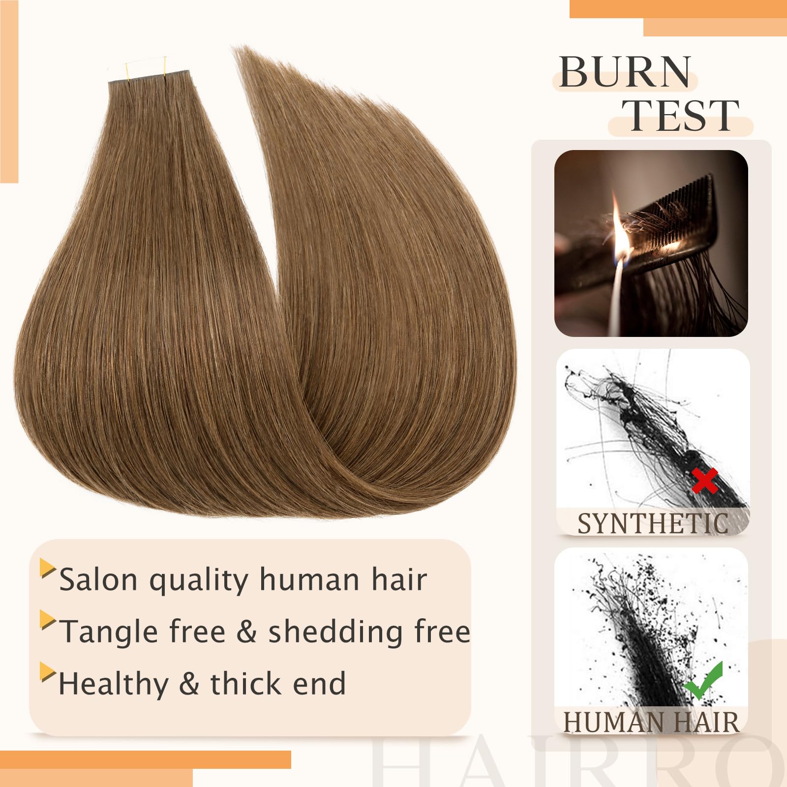 Premium Tape In Hair Extensions 12 Inch 30g 20pcs - 100% Human Remy Hair, Seamless Skin Weft for Women (#04 Medium Brown) | Natural Look for Daily Wear, Parties & Special Occasions