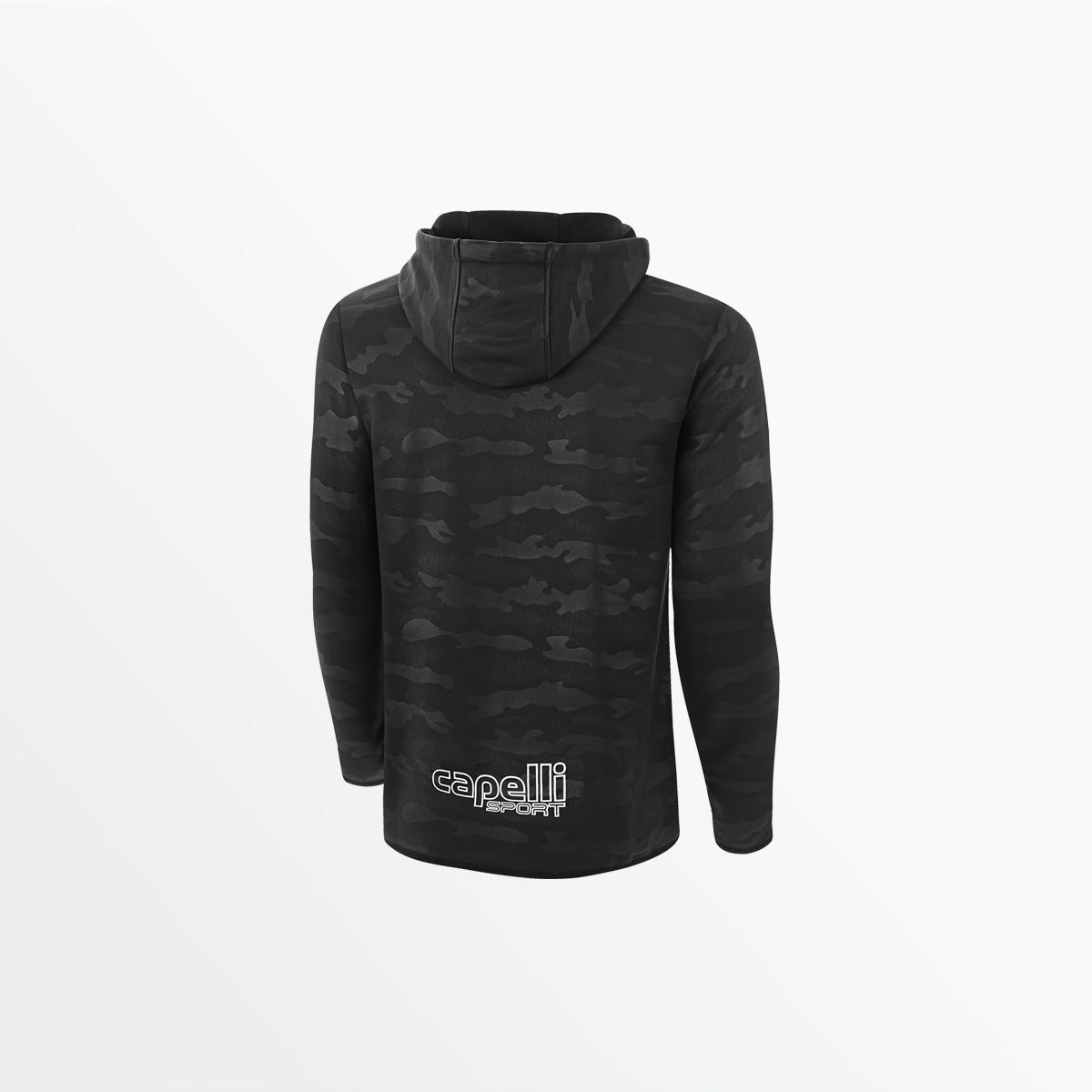 Youth Basics Camo Embossed Hoodie for Teens - Stylish Streetwear for School, Casual Outings & Outdoor Adventures